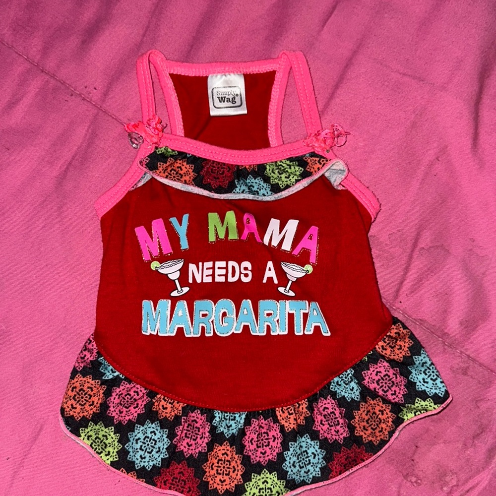 My Mama Needs A Margarita Dog Dress S